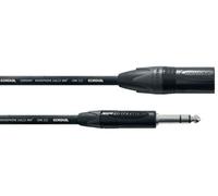 Cordial Câble audio stéréo Select XLR – XLR mâle / jack 6,3 mm – 2,5 m