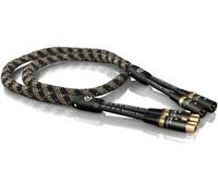 Câble XLR Stéréo Quattro Viablue NF-S1 Argent 1,0 M (1 Pièce)