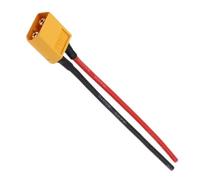 Câble XT60 - Fil de silicone, ensemble de bouchons féminins mâles | Adaptateur d'extension de la batterie 16AWG avec flux d'alimentation stable, câble de connexion pour Drone RC Car Pannel Solar Panel