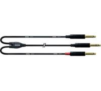 Cordial CFY 6 VPP câble audio 6 m 2 x 6,35 mm 6,35 mm Noir
