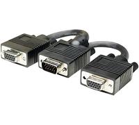 Câble Y Manhattan 304559 0.15 m noir