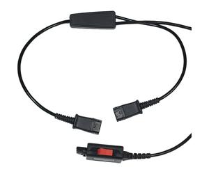 Câble Y Plantronics - double écoute