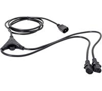 Câble Y pour appareils IEC HAWA 1008273 noir 5.00 m
