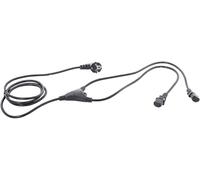 Câble Y pour appareils IEC HAWA 1008274 noir 2.35 m
