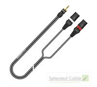 Câble Y Split 5M Klinke 3,5Mm XLR-Connecteur Adaptateur ON9V-0500