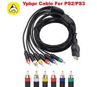 Câble Ypbpr haute résolution 1.8m pour câble composant PS3 PS2, câble Audio-vidéo pour Sony Playstation PS2 PS3 component cable