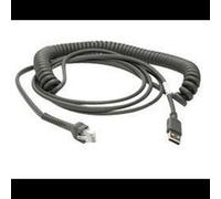 Zebra shielded USB cable 2.8m curly, CBA-U32-C09ZAR