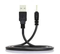 Cablecc 18AWG 0.75mm * 2 USB 2.0 A Type Mâle à DC 2.50mm 2.35mm 0.7mm Prise 5V Câble 100cm