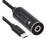 cablecc 4.0x1,3 mm Entrée CDC COCH to USB-C Câble de Charge d'alimentation USB-C PLIGNE pour PD 9V 15V 20V 65W Téléphone d'ordinateur Portable