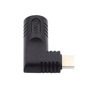 cablecc 4.8x1.7mm entrée Prise CC vers Type-c USB-C Prise d'alimentation Charge coudée 90 degrés Adaptateur pour téléphone Portable
