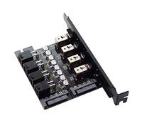cablecc 4 systèmes de contrôle de disque dur système de gestion intelligent HDD SSD interrupteur d'alimentation avec support PCI