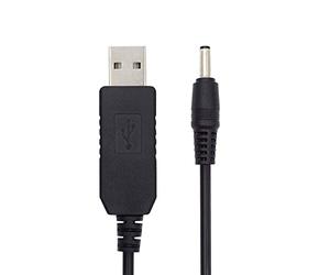 cablecc 5V USB 2.0 Type-A à 3.5x1.3mm DC 12V Tension Riser Boost Power Plug Barrel Connecteur Câble 100cm
