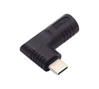 cablecc 7.9x5.4mm Entrée DC Jack vers Type-C USB-C Prise d'alimentation Adaptateur de Charge coudé à 90 degrés pour téléphone Portable