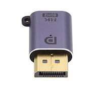 cablecc Adaptateur 8K 60Hz DisplayPort 1.4 vers DP mâle vers femelle Ultra HD UHD 4K 144Hz 7680 x 4320 pour moniteur vidéo PC portable