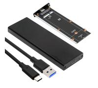 cablecc Adaptateur de boîtier de boîtier de disque dur mobile Mac SSD 7 + 17 broches vers USB 3.0 Type-C 5 Gbit/s pour Mac Air Pro A1465 A1466 Retina SSD 2012