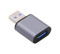 Cablecc Adaptateur de données USB 3.0/3.1 type A femelle vers USB 3.0/3.1 A mâle pour ordinateur portable de bureau 10 Gbit/s