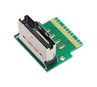 cablecc Adaptateur d'extension PCI-E Slimline SAS 4.0 SFF-8654 8i 74 broches vers SFF-8654 74 broches mâle vers femelle