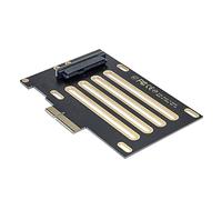 Cablecc Adaptateur hôte PCI-E 3.0 x4 voies vers U.2 U2 Kit SFF-8639 pour carte mère Intel et 750 NVMe PCIe SSD Noir