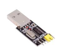 cablecc Adaptateur USB 2.0 Type-A mâle vers TTL, Puce CH340G (sans boîtier), Adaptateur 3,3 V 5 V, remplace PL-2303