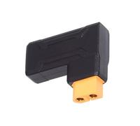 cablecc Adaptateur XT60 mâle SC100 Protocole vers XT60 Femelle Adaptateur de Charge Rapide Coudé Horizontal pour Batterie RC Lipo Quadcopter Multicopter Model Flight
