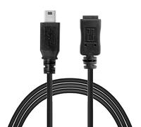 cablecc Câble adaptateur mini USB 2.0 5 broches mâle vers femelle 150 cm
