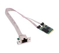cablecc Câble adaptateur RJ45 2,5 Gbit/s 2500 Mbit/s vers E-Key 2230 NGFF 1000 Mbps GBE Gigabit Ethernet réseau LAN pour carte mère de bureau