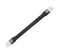 cablecc Câble de données USB 3.1 type A mâle vers USB 3.0 type A mâle plat et fin FPC 10 Gbit/s 13 cm pour ordinateur portable et ordinateur de bureau