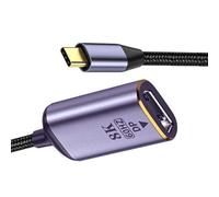 Cablecc Câble USB 4 Type-C USB-C Source vers Displayport DP Femelle Affichage 8K 60HZ UHD 4K Moniteurs