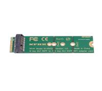 Cablecc Carte élévatrice WiFi NGFF Key-E Carte réseau sans fil vers M.2 NGFF Key-M NVME SSD Adaptateur compatible avec Wifi6 WIFI7