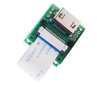 Cablecc Compatible avec module d'appareil photo Raspberry PI vers HDMI type A mâle HDTV FPC câble plat 5 cm PES001