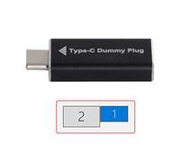 cablecc CY Virtual Display Adapter USB-C Type-D DDC EDID Dummy Plug Headless Ghost Display Emulator 1920x1080p @ 60Hz