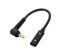 cablecc Entrée USB-C de type C à DC 4.01.7mm - Câble de charge Power PD adapté pour ordinateur portable 18-20V