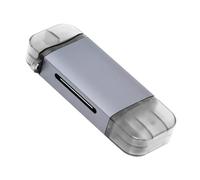 Cablecc Lecteur de carte Micro SD USB 3.0 Type-A Type-C vers UHS-III UHS-II SD4.0 TF Micro-SD pour appareil photo, ordinateur portable, tablette, téléphone et appareil photo