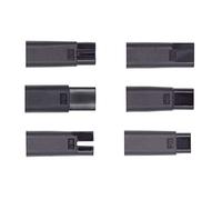 cablecc Lot de 6 adaptateurs de charge USB-C femelle vers DC 5 V 2 broches pour tondeuse à cheveux électrique, tondeuse, rasoirs, instruments de beauté