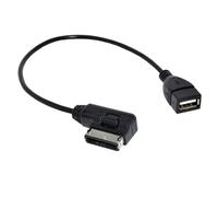 cablecc Media in AMI MDI USB AUX Flash Drive Câble adaptateur pour voiture VW 2014 A4 A6 Q5 Q7