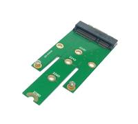 cablecc NGFF M.2 PCI-E 2 voies Golden Finger Pin vers 50mm Mini-PCIE mSATA 18+8 SSD Disque dur PCBA
