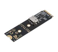 cablecc NVME 2280 PCIe 4.0 M.2 M-Key vers Oculink SFF-8612 SFF-8611 Adaptateur hôte avec Redriver linéaire pour U.2 SSD eGPU sur câble long