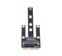 cablecc NVME Adaptateur de carte d'extension M.2 SSD vers mini PCI-E SSD pour carte mère 2230/2242/2260/2280 mm (interface mSATA non prise en charge)