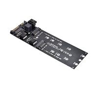 Cablecc SFF-8643 vers U2 Kit NGFF M-Key vers HD Mini SAS NVME PCIe SSD SATA Adaptateur pour carte mère
