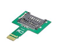 Cablecc TF Adaptateur d'extension Micro SD mâle vers carte SD femelle PCBA SD/SDHC/SDXC UHS-III UHS-3 UHS-2