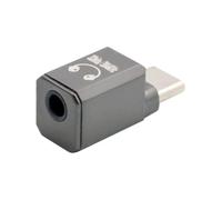 Cablecc USB-C Type C vers HiFi Audio DAC 3,5 mm AUX & MIC 384 kHz Adaptateur son 32 bits KT02H20 Compatible avec OMTP CTIA avec ordinateur portable, tablette et téléphone