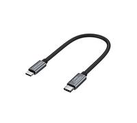 CableCreation Câble USB C court de 2,9 m, USB-C vers micro USB A OTG, compatible avec contrôleur DJI Spark/DJI Mavic/Mavic Pro/Mavic Pro Platinum/Mavic Air 0,2 m, gris sidéral