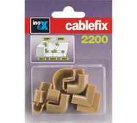 cablefix 160705 Élément de raccordement élément de raccordement 1 Set Beige