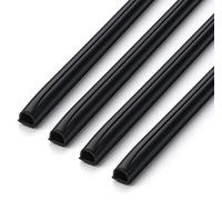 cablefix 2201-BK Goulotte de câble (L x l x H) 1000 x 8 x 7 mm 4 pc(s) Noir