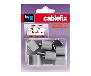 Cablefix 3221-4 Inofix 2202 Connexions 10,5 x 10 mm Marron argent
