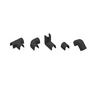 Cablefix Goulotte de câble 3210_Schwarz jonction 10 pc(s) Noir