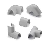 Inofix - Accessoires assortis pour Cablefix 2201 gris metallisé gris
