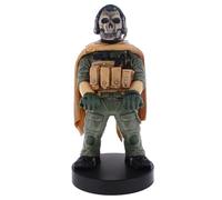 Cableguys Call of Duty Ghost Warzone Support Manette et Porte Telephone - Gaming Accessoire et Figurine pour Bureau et Gamer Setup, Compatible avec Xbox, PlayStation et la Plupart des Manettes