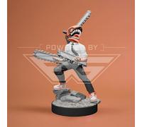 Cableguys Chainsaw Man Figurine Gaming Denji - Support pour Manette ou Smartphone - 20 cm