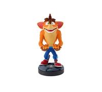 Cableguys Crash Bandicoot 4 Support Manette et Porte Telephone - Gaming Accessoire et Figurine pour Bureau et Gamer Setup, Compatible avec Xbox, PlayStation et la Plupart des Manettes